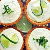 Lime Basil Tarts